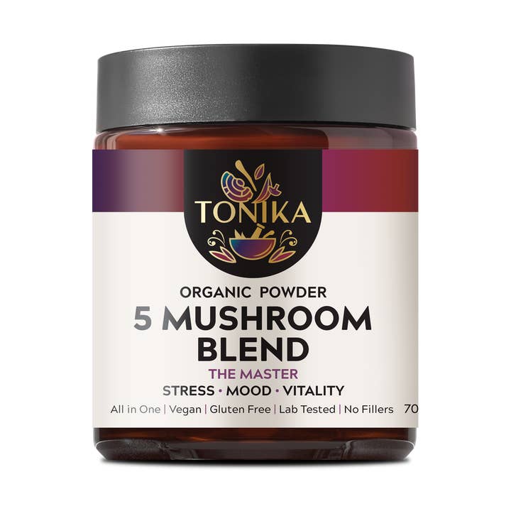 Organic 5 Mushroom Blend -The Master for wholesale by Tonika