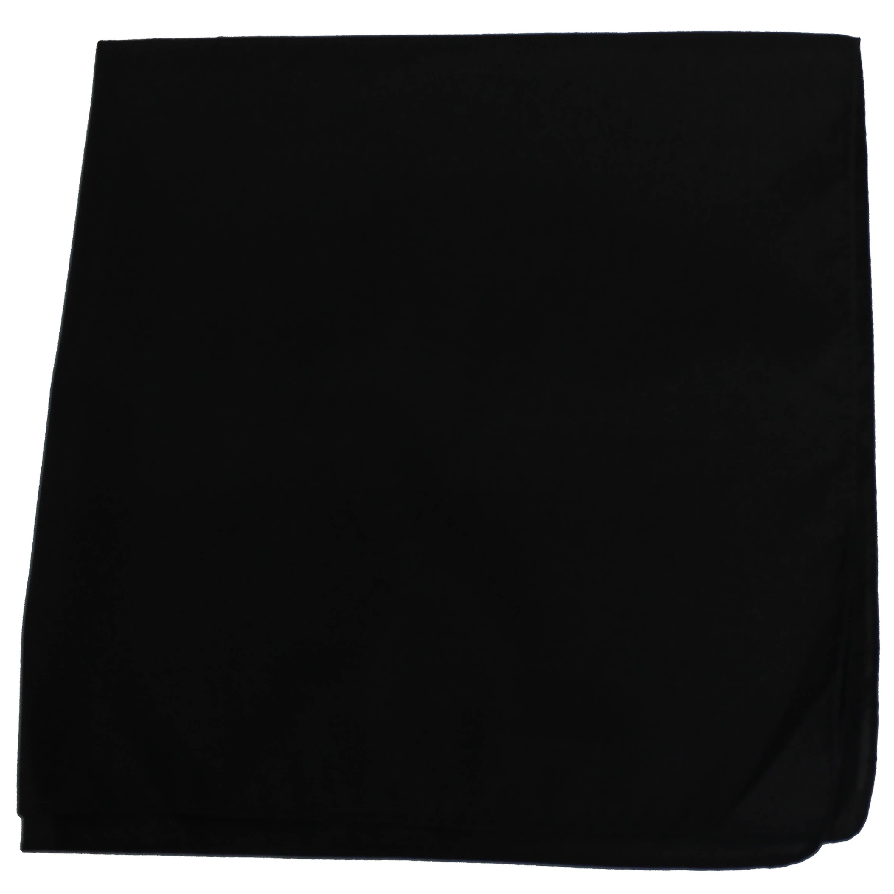 Bandanas Wholesale - Wholesale Bandana - Unisex - Pack of 15 Cotton Bandanas Plain - 22 Inches 0