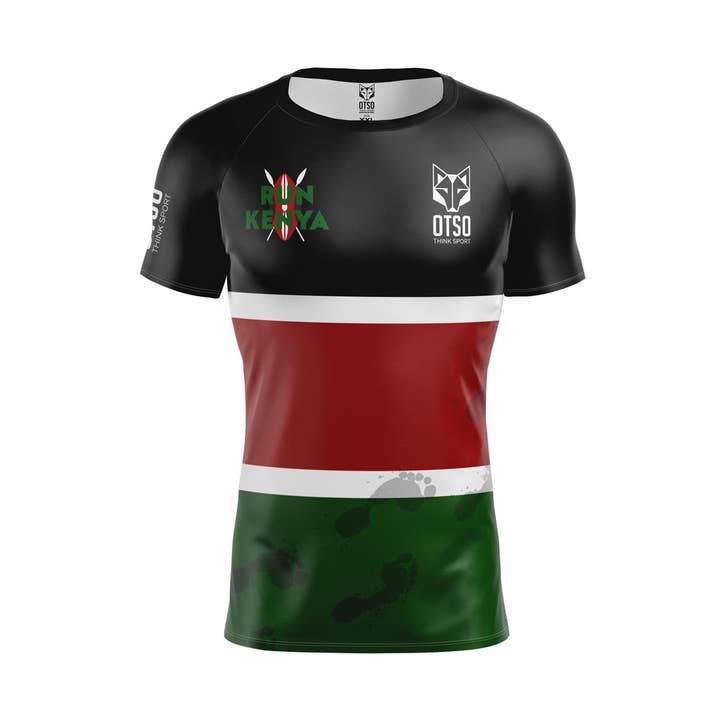 Run Kenya t-shirt met korte mouwen voor heren voor wholesale door OTSO
