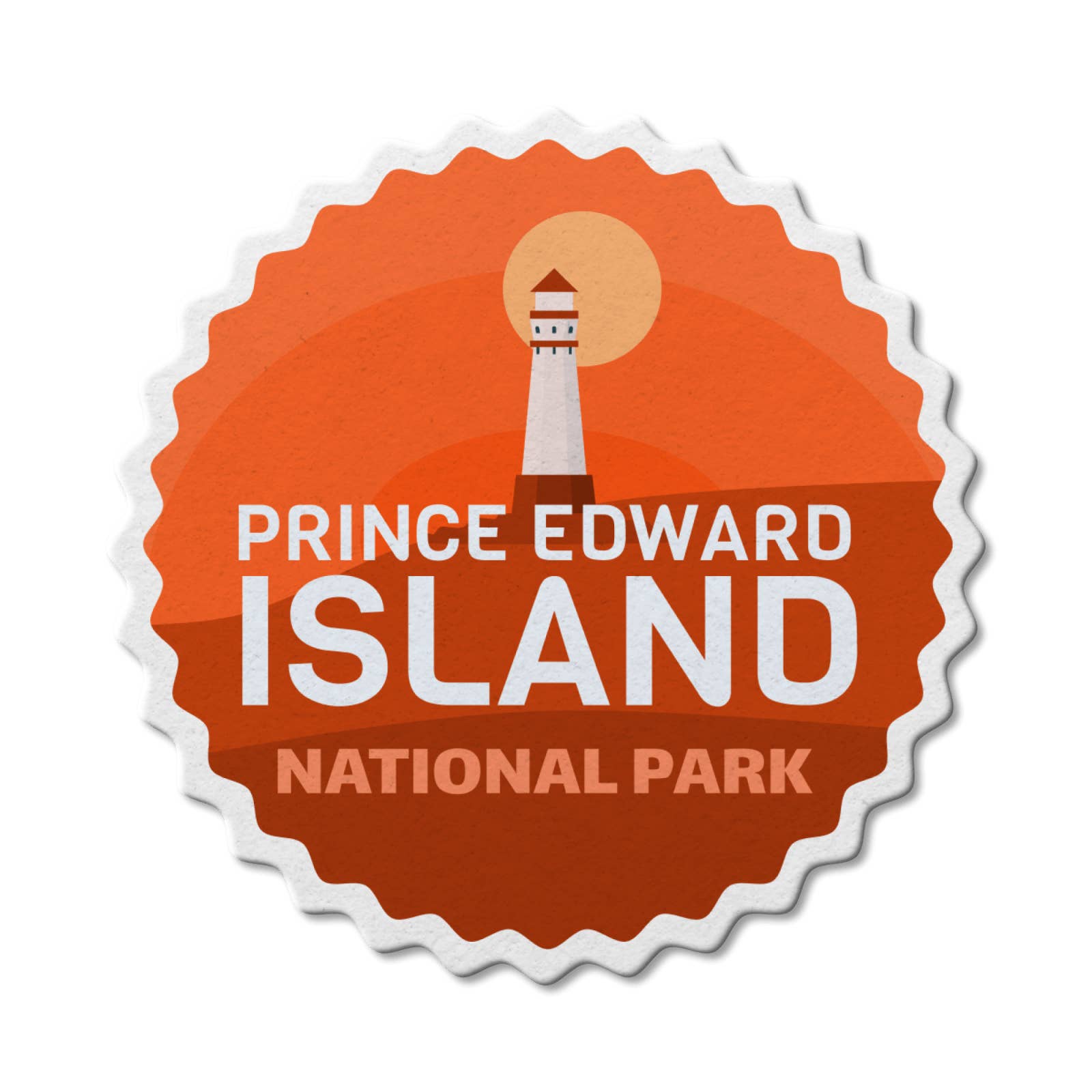 Canada Untamed - Wholesale Sticker - Prince Edward Island National Park of Canada Waterproof Vinyl Sticker