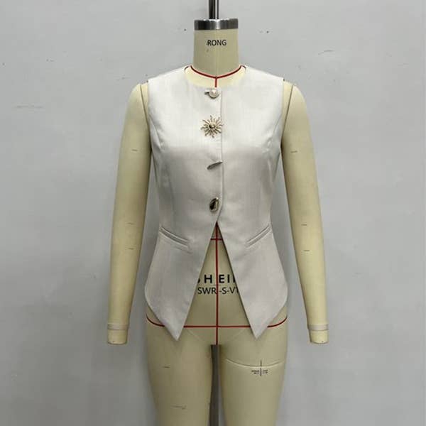 Hope & Sunshine - Vente Veste sans manches – femme - Gilet sans manches pour femmes0