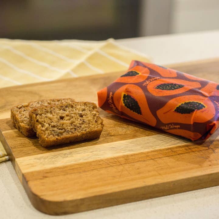 Meli Wraps - Wholesale Food Storage Wrap/Bag - Reusable Beeswax Wraps-MeliWraps 3 Packs in Purple Papaya6