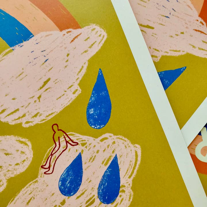 Lucy Scott Illustration – Großhandel Kunstdruck – Invite Wonder In Art Print, Mindful Positive Dreamy Wandkunst4