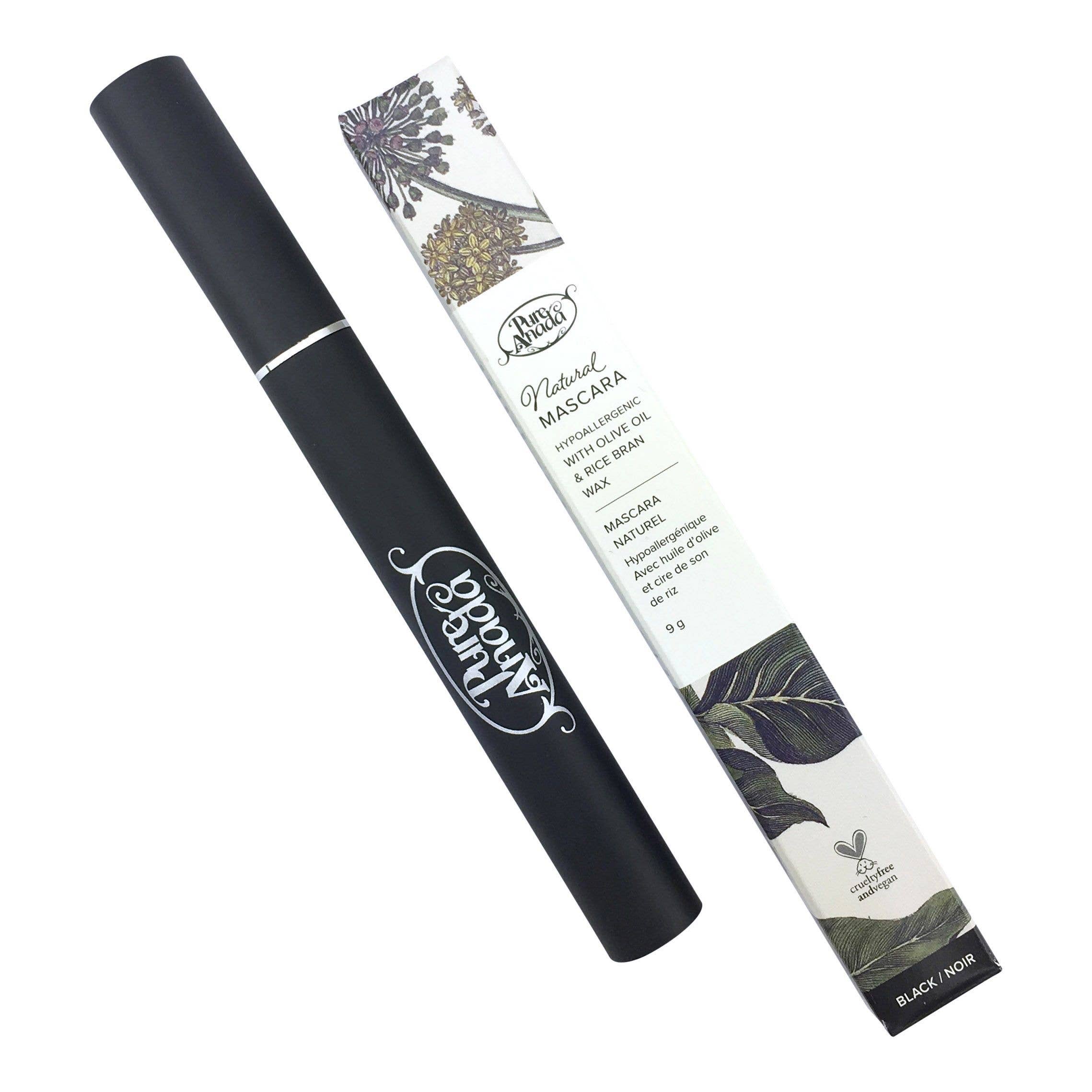 Pure Anada Natural Cosmetics - Wholesale Mascara - Black Mascara1