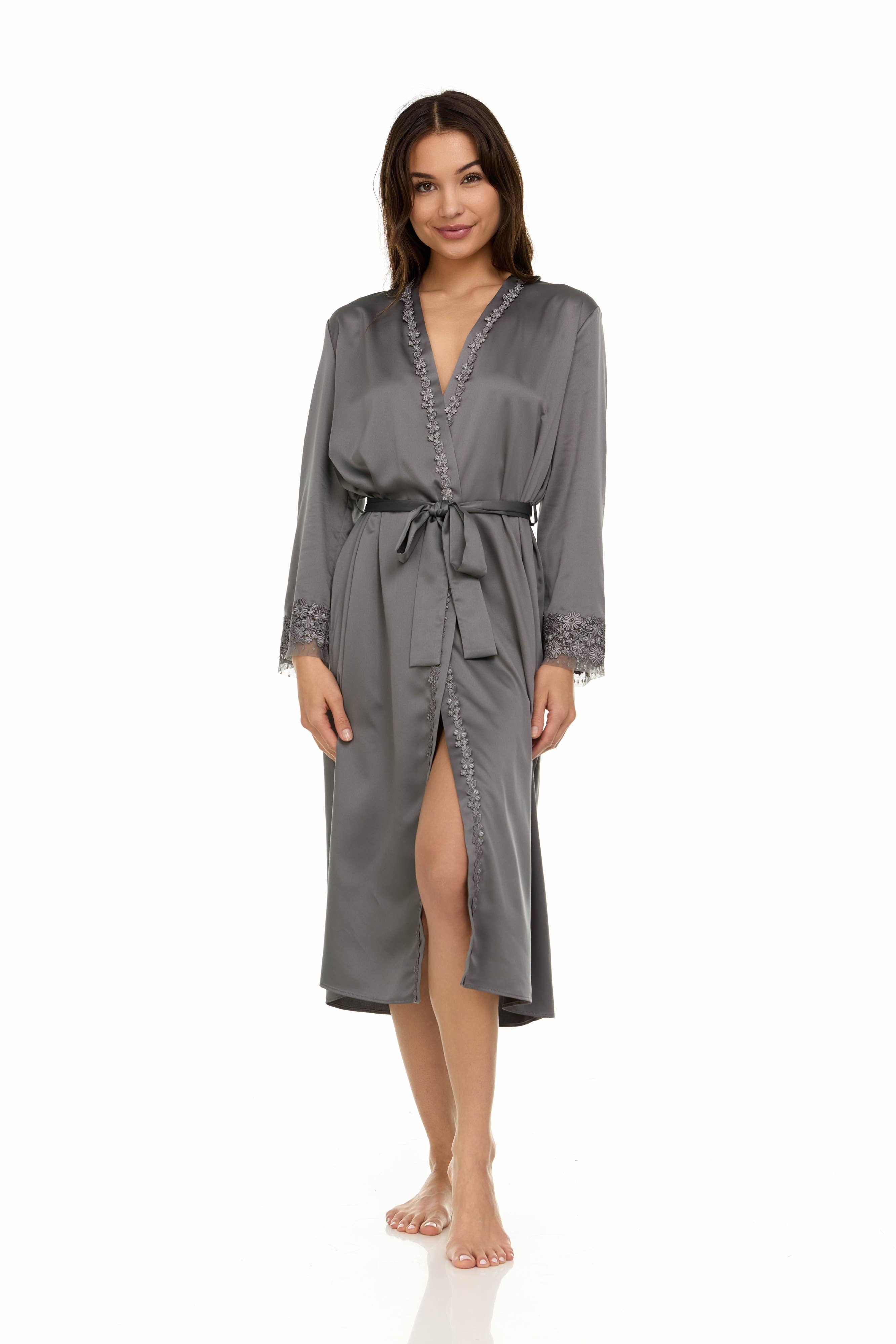 Flora Nikrooz - Wholesale Robe - Women's - Showstopper Long Robe5