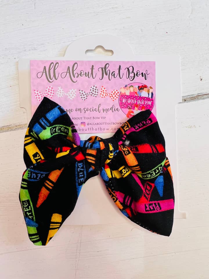 Crayon Paisley rosett för wholesale av All About That Bow