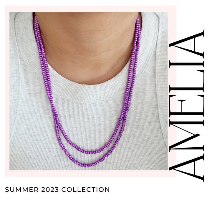 House of Sanchez - Wholesale Beaded/Pearl Necklace - Amelia - Wrap Necklace / Bracelet2