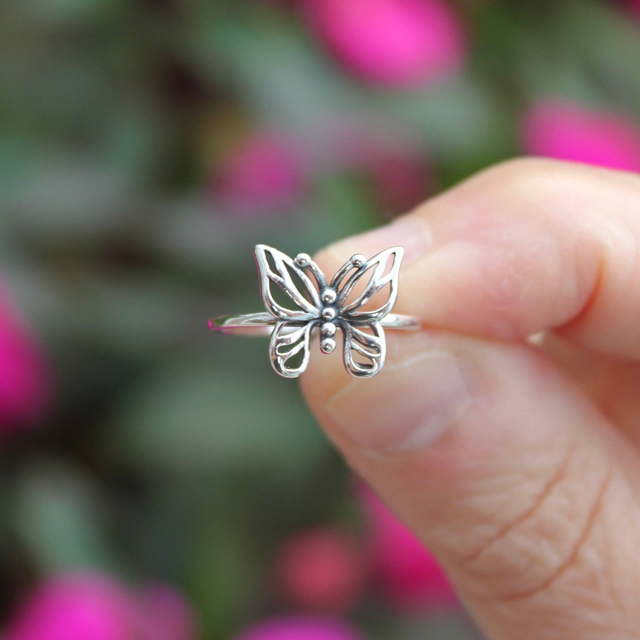 Moonrise Jewelry - Wholesale Band/Stacked Ring - R-79 Butterfly Ring8