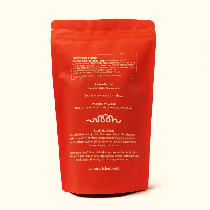 Woon - Wholesale Dried/Dehydrated Vegetables - Woon Dried Shiitake Mushrooms1