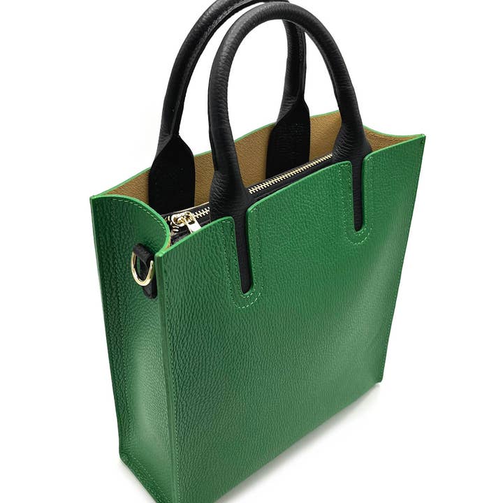 Suie Valentini srl - Wholesale Shoulder Bag - Women's - Genuine leather shoulder bag, for women, made in Italy, art. 11244520