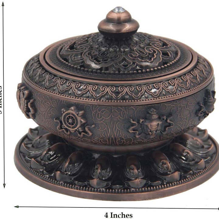 Lungta Imports - Wholesale Incense Holder - Incense Burner For Cones, Coil, Charcoal And Incense Stick9