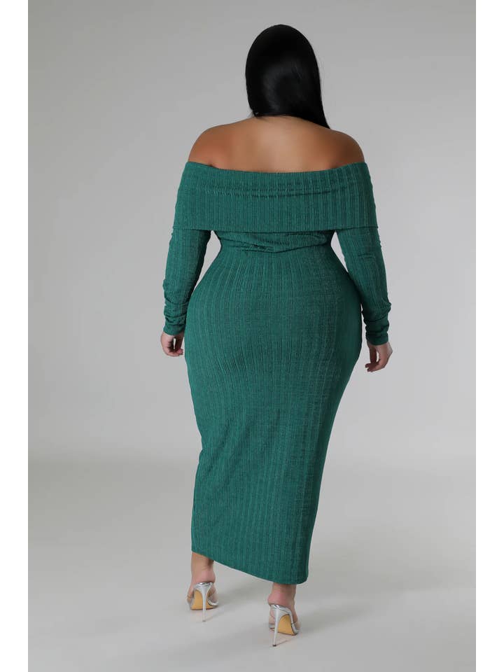 BJ's Closets - Wholesale Dress - Women's - Pace Yourself Dress Plus-Green6