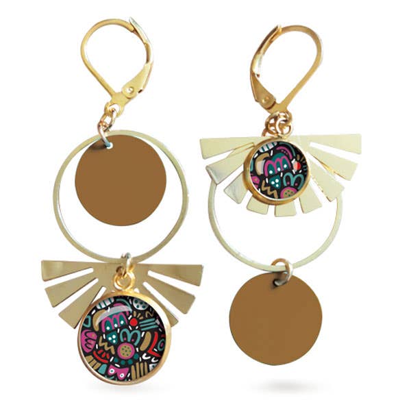 Isis Party Pop - Oro (acciaio chirurgico*) per la vendita all'ingrosso da parte di Les Jolies d'Emilie