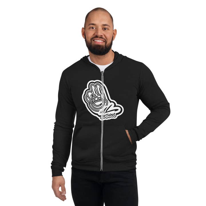 LML Clothing hoodie met ritssluiting, uniseks voor wholesale door LML Clothing by Halfwait