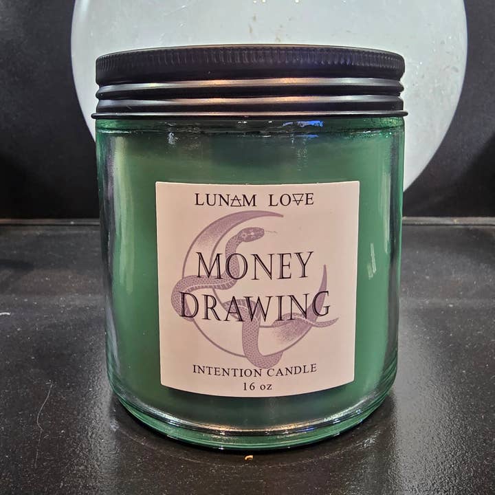 Candela Rituale per Attirare Denaro per la vendita all'ingrosso da parte di Lunam Love