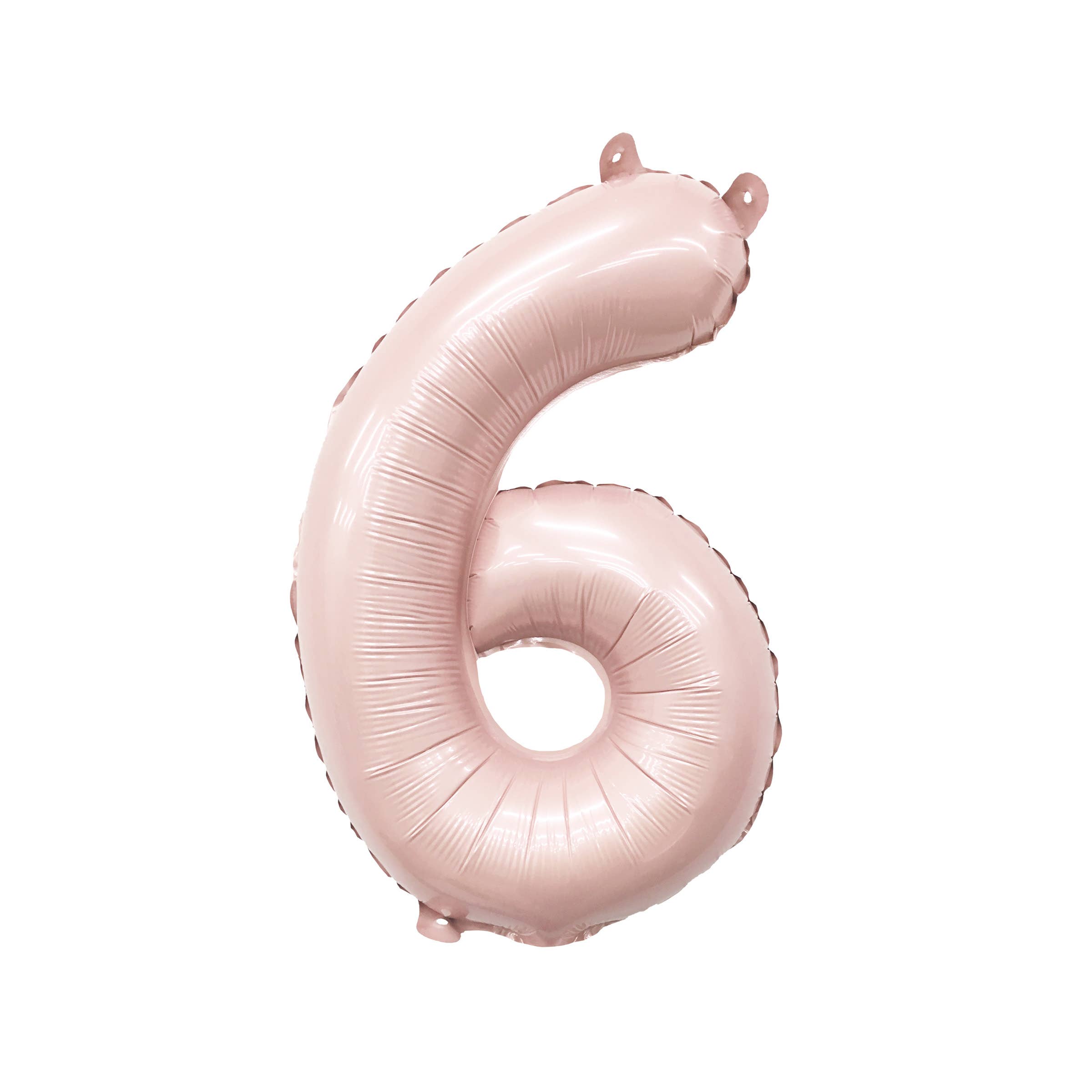 Ellie's Party Supply - Wholesale Balloon - Barely Blush Mylar Number Balloons (32 Inches)6