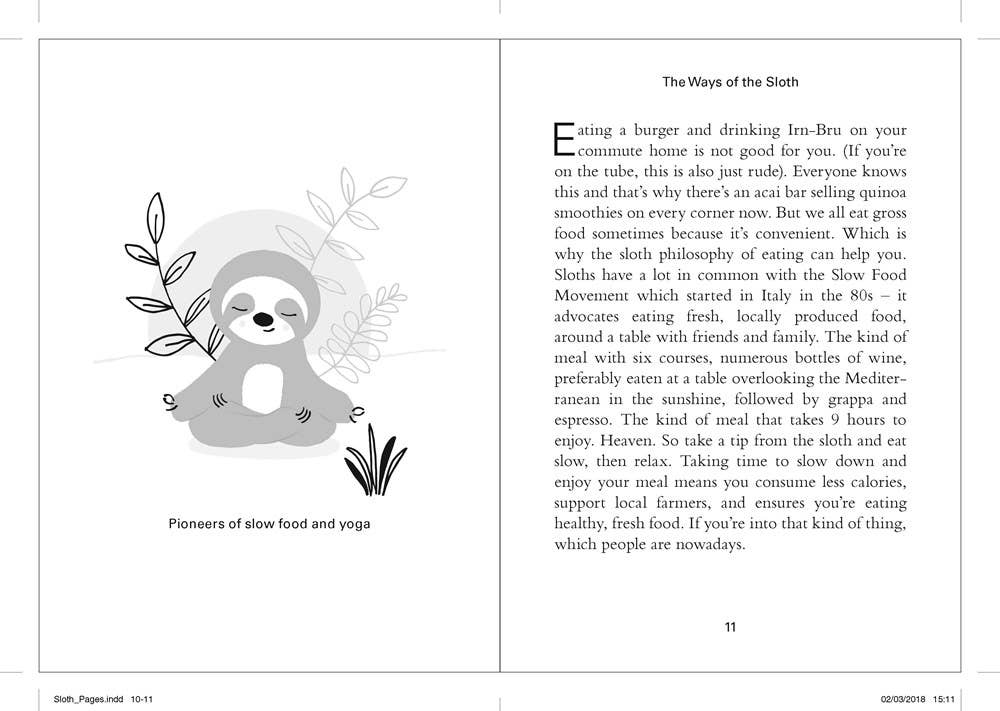 HarperCollins - Wholesale Humor Book - Little Book of Sloth Philosophy, The: Jennifer McCartney1