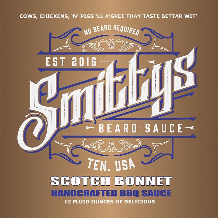 SmittysBeardSauceLLc - Wholesale Beard Styling Product - Smittys Scotch Bonnet2