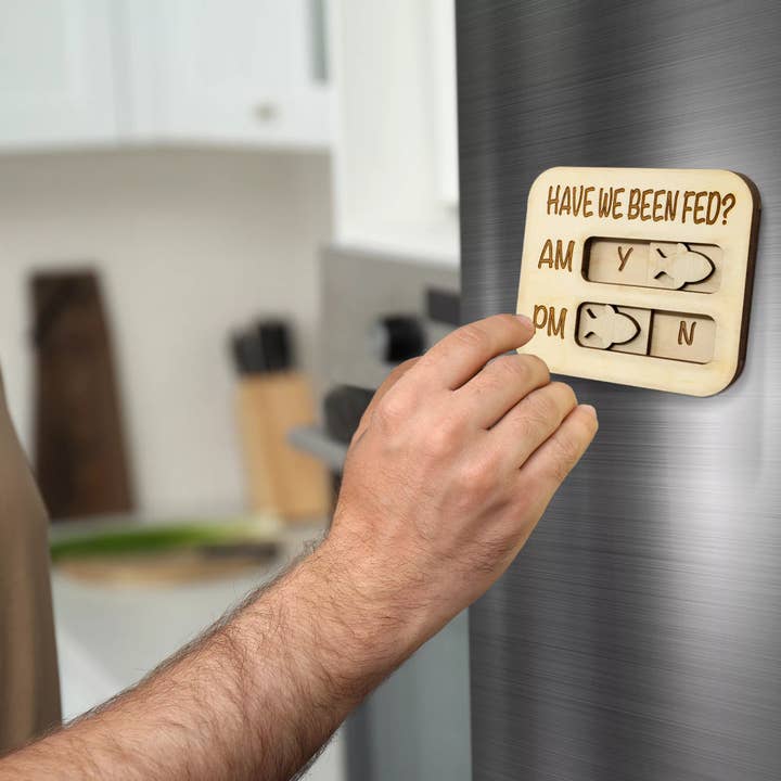 Cat Feeder Magnet Have We Been Fed Cat Feeding and other Purchase Wholesale feeder fish. Free Returns & Net 60 Terms on Faire trending on Faire.