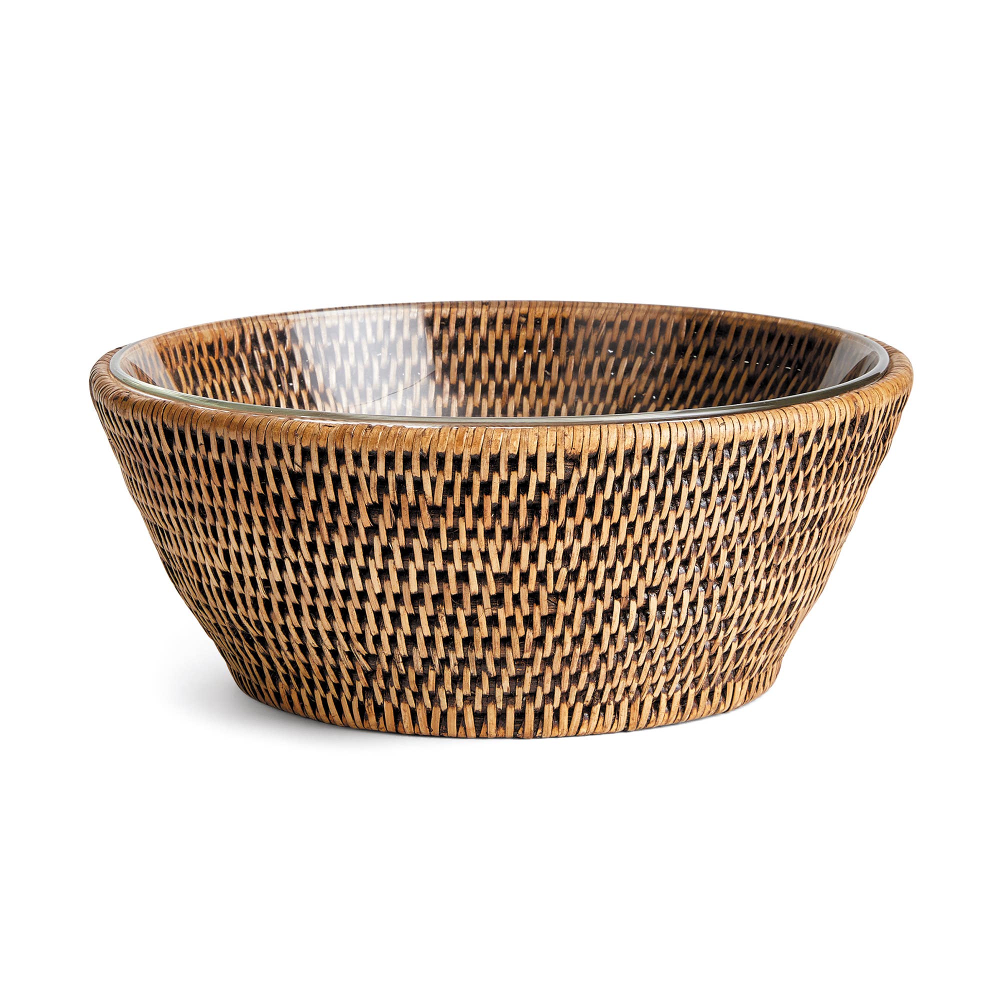 Napa Home & Garden - Wholesale Serve Bowl - Burma Rattan Serving Bowl 10.75"-Brown0