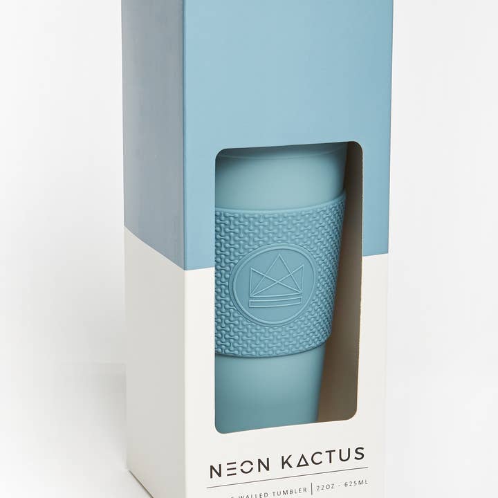 Neon Kactus – wholesale Insulated mug/tumbler – Neon Kactus Double Walled Straw Cup - Super Sonic 22oz5