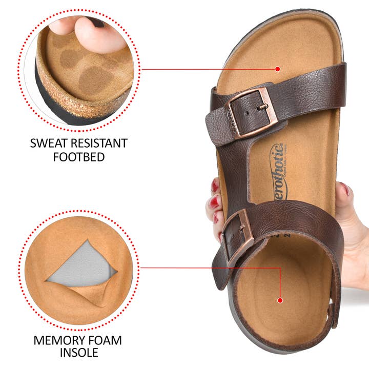 Aerothotic - Wholesale Sandals - Women's - Aerothotic - Amulet Slingback Sandals