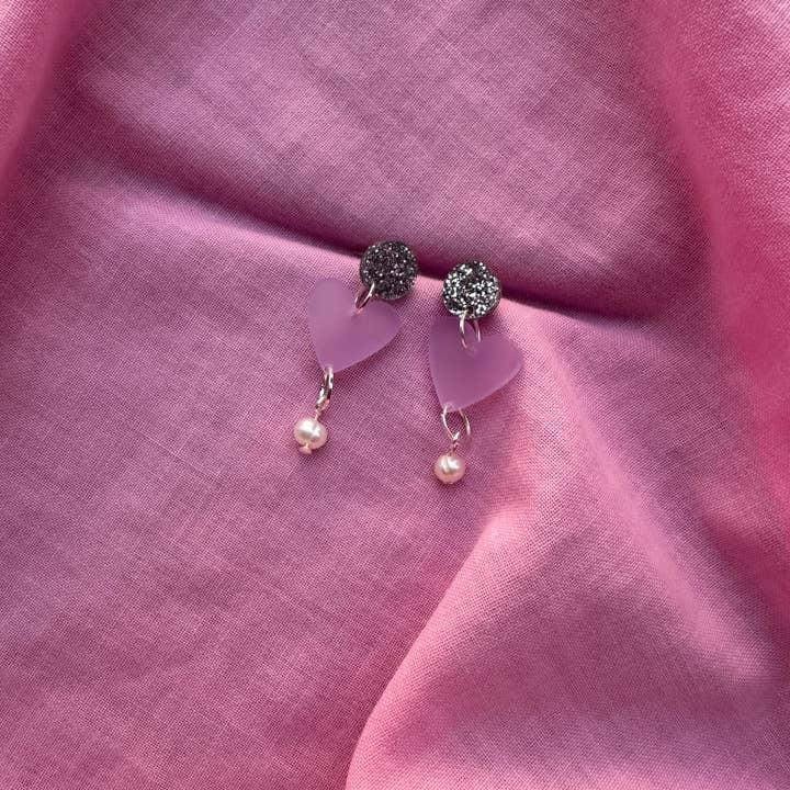 Emeldo - Wholesale Dangle earrings - Lover Pearl Drops // Select Colour10