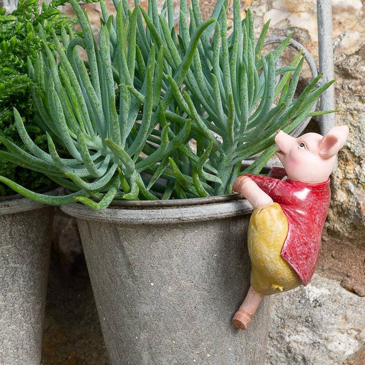 Beatrix Potter Pigling Bland Plant Pot Hanger for wholesale by Jardinopia UK