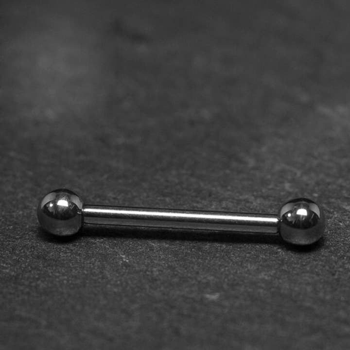 Bodytrend - Wholesale Gauge/Plug Earrings - TITANIUM - STRAIGHT BARBELL , INDUSTRIAL BARBELL 16G(1.2MM)