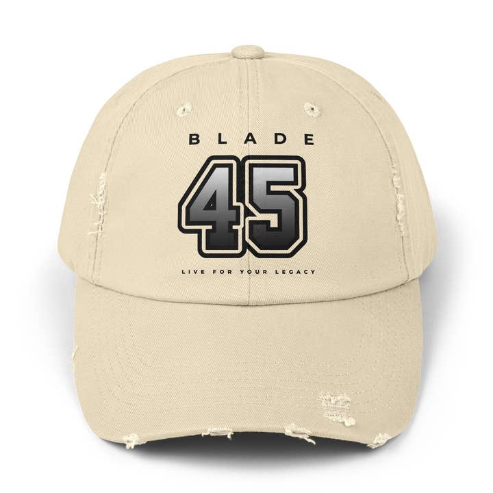 Blade 45 Trendy Unisex Distressed Hat/Cap for wholesale by Blade Infiniti LLC
