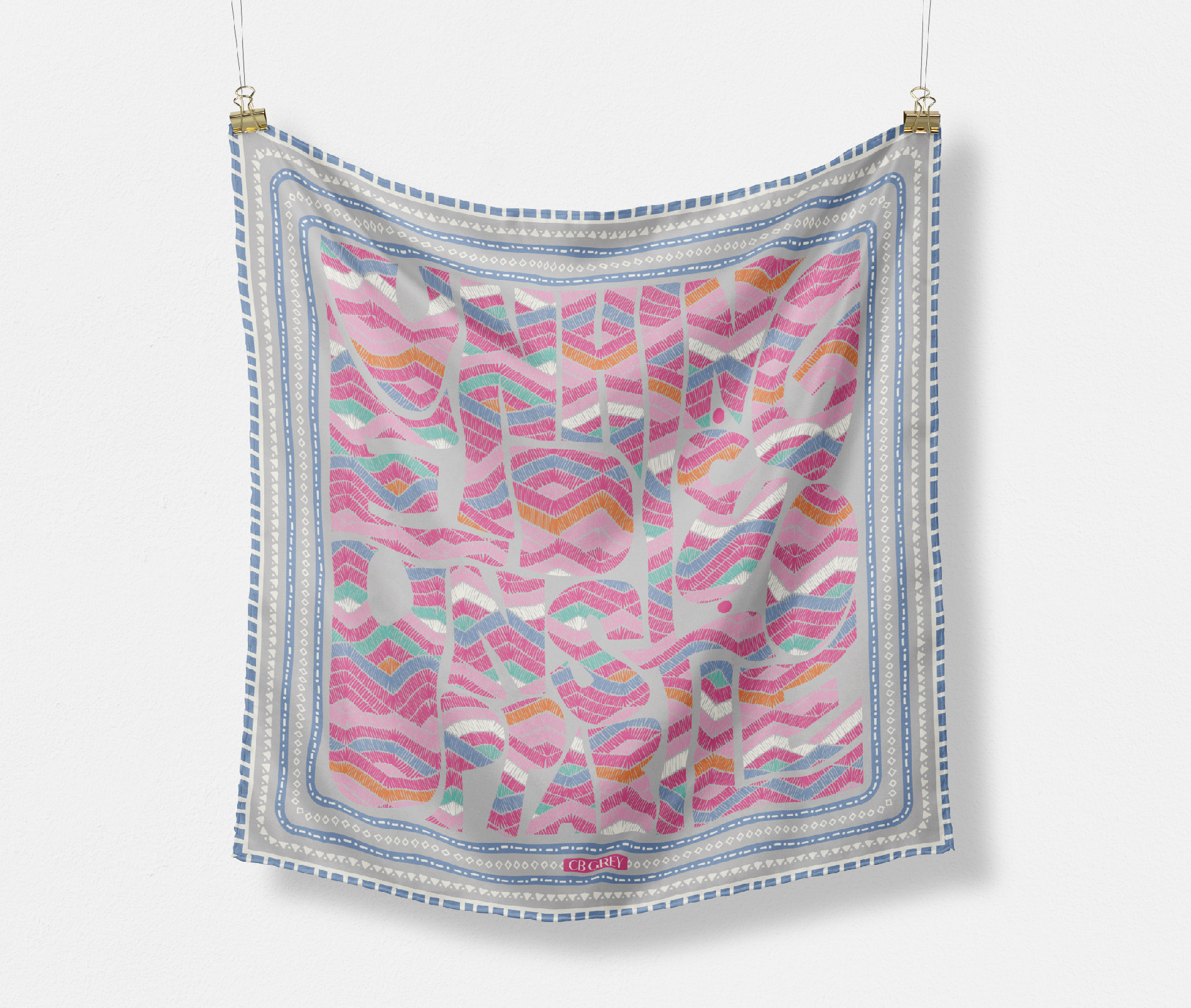 CB Grey - Vendita all'ingrosso Sciarpa - Donna - Lo scialle segreto5