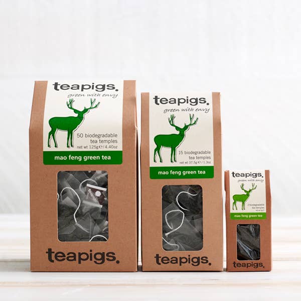 teapigs - Wholesale Tea Bags - Mao Feng Green Tea - 50 Temples1