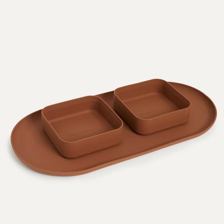 maxbone - Wholesale Pet Bowl - Cat/Dog - Square Bowls & Mat Set for Dogs1