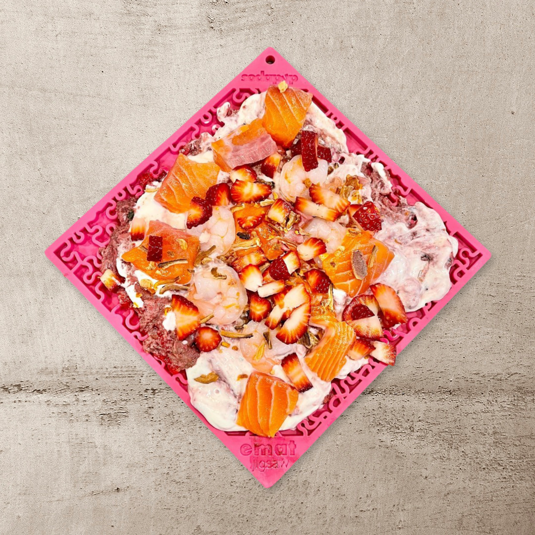 SodaPup Dog Toys – wholesale Pet food mat – Dog – Jigsaw Design Emat Enrichment Licking Mat3