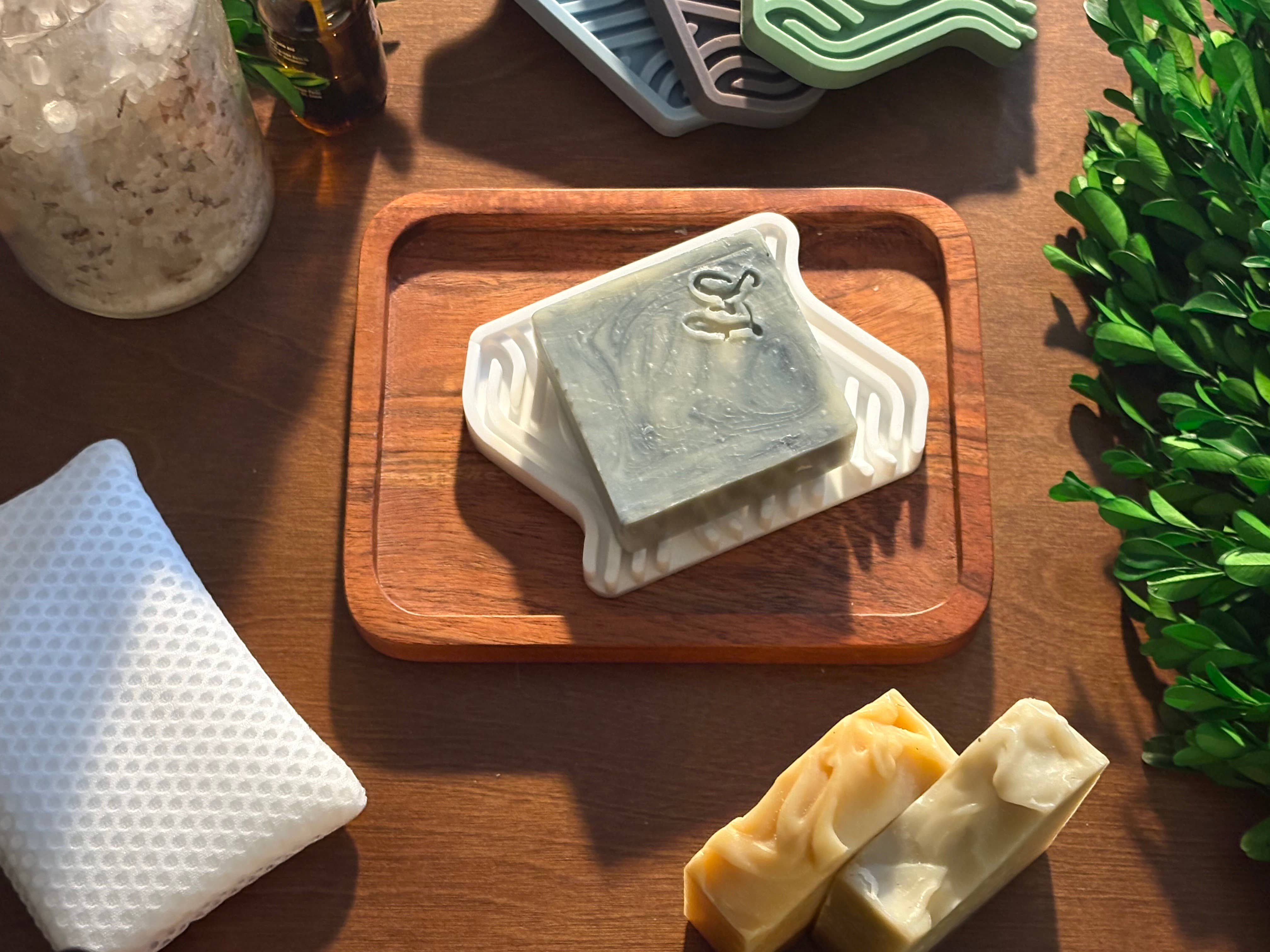 Multi Colored Soap Dish - Premium Silicone Soap Dish / Soap Tray for wholesale on Faire3