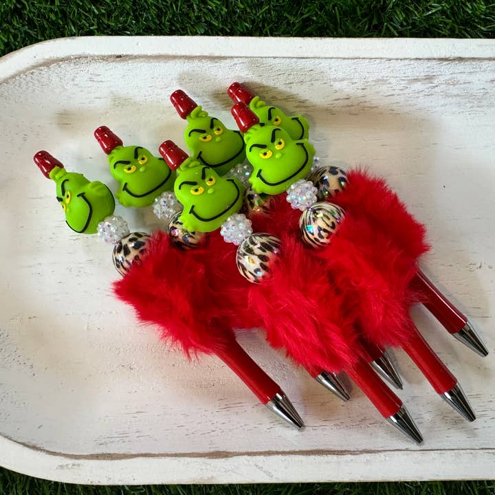 Stylos en peluche Wild Side Mean One (PRÊTS À ÊTRE EXPÉDIÉS) pour la vente par Spark Sunshine Designs