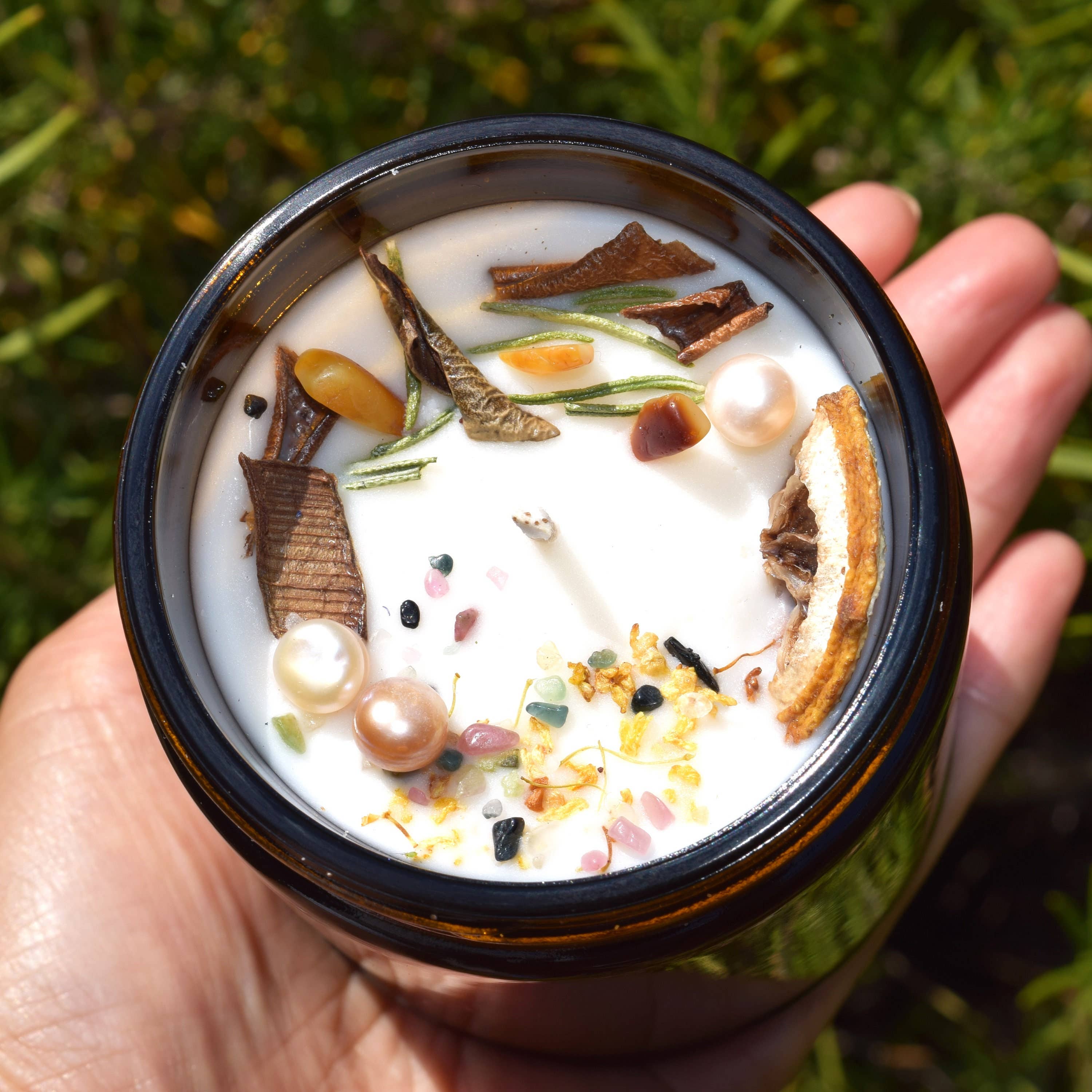 Madge - Wholesale Jar/Filled Candle - Organic Cedarwood Rosemary Aromatherapy Soy Candle2