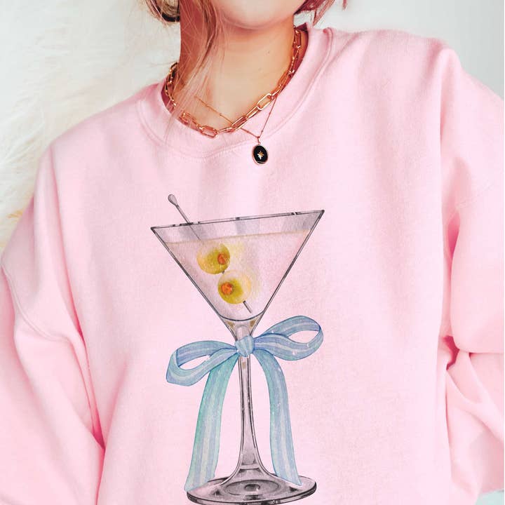 DIRTY MARTINI Graphic Sweatshirt for wholesale by A. BLUSH CO