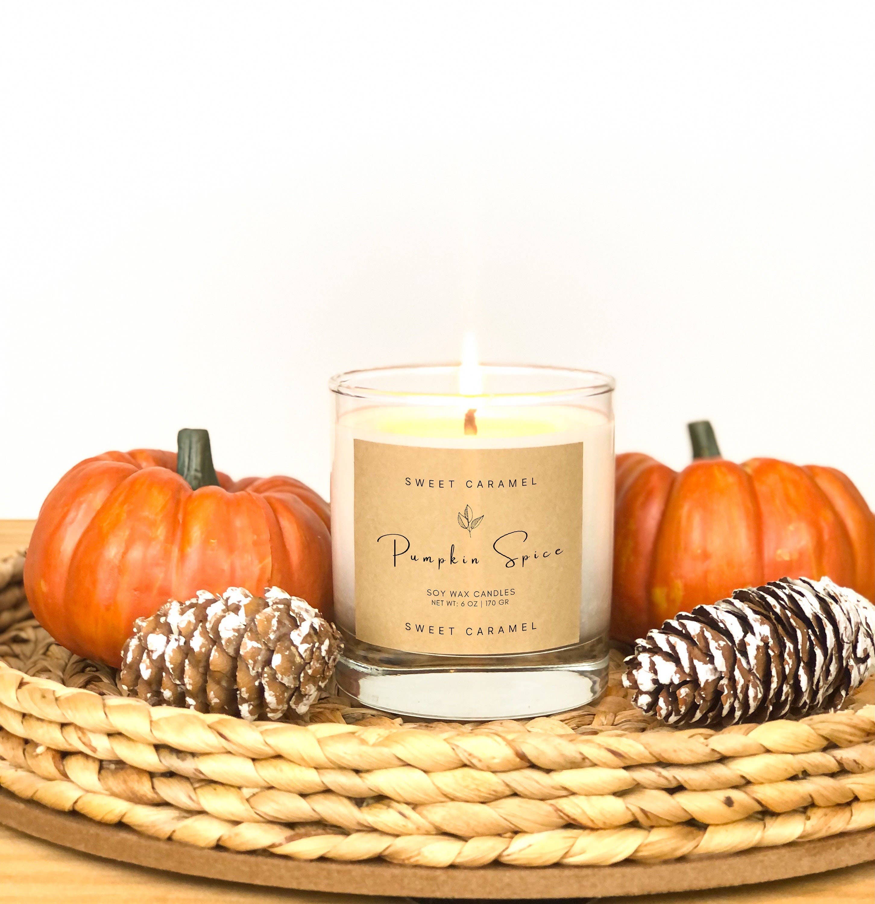 Sweet Caramel Shop - Wholesale Jar/Filled Candle - Handmade Soy Candles, Scented, Vegan, Natural candle, Gifts7