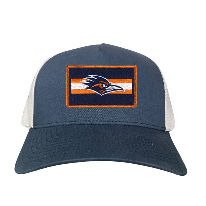Last Stand Hats, LLC - Wholesale Baseball Cap - Unisex - UTSA Rectangle Stripe Roadrunner / Hats / 153 / UTSA00711