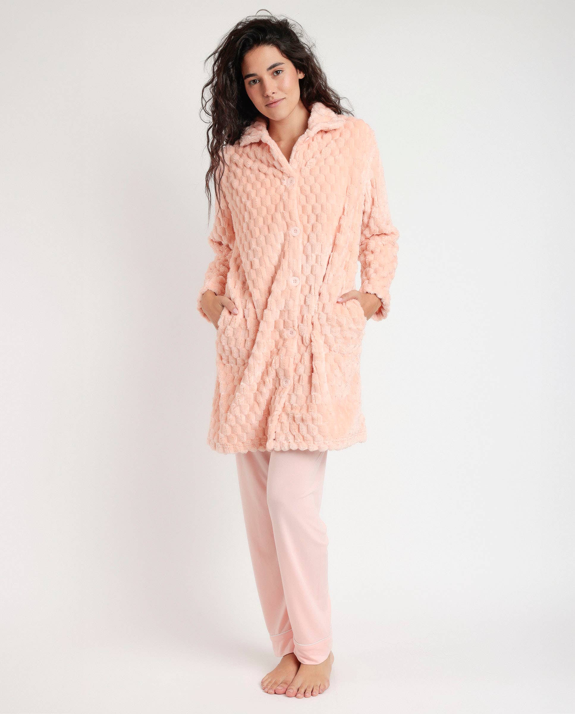 ADMAS – wholesale Morgonrock - Dam – Mjukt och varmt sovmorgonrock4