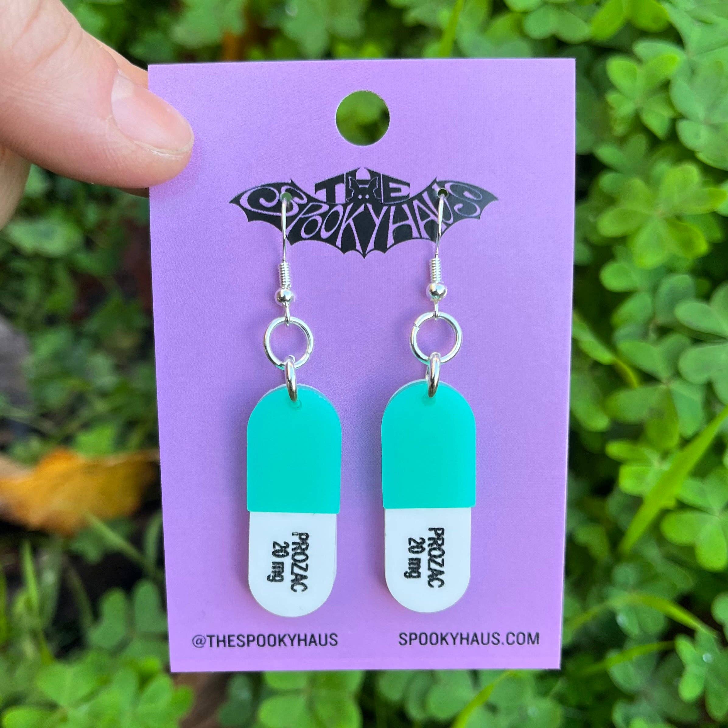 The Spooky Haus - Wholesale Dangle Earrings - Prozac Earrings5