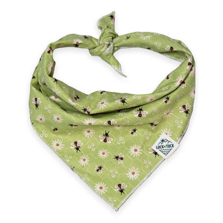 Bandana pour chien en forme d'abeille pour la vente par LUCK OF TUCK