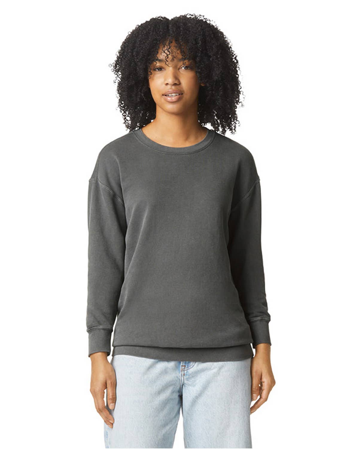 Total Apparel - Wholesale Sweatshirt - Unisex - Comfort Colors Lightweight Crewneck Blank Sweatshirt 146612