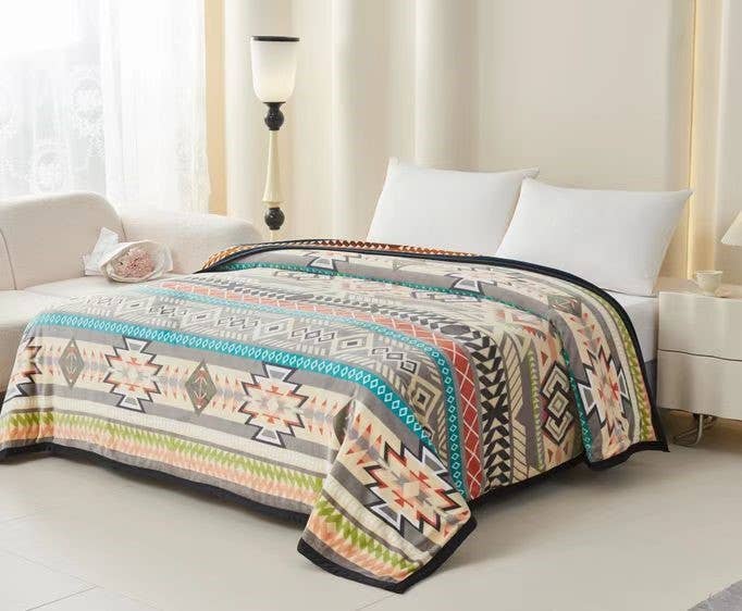 Flag Matrix Inc – Engroshandel Sengetæppe – KILENYA Vendbar Tæppe3