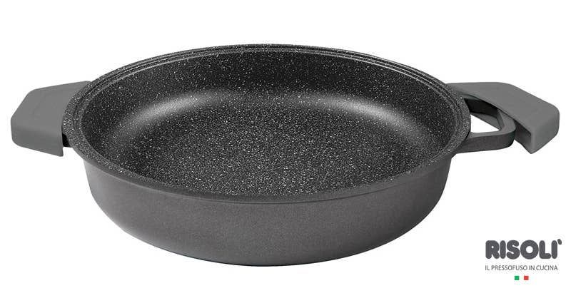 Risoli - Wholesale Pan - SAUCE PAN 'GRANITO' GRAN GOURMET WITHOUT LID WITH SILICON RE0