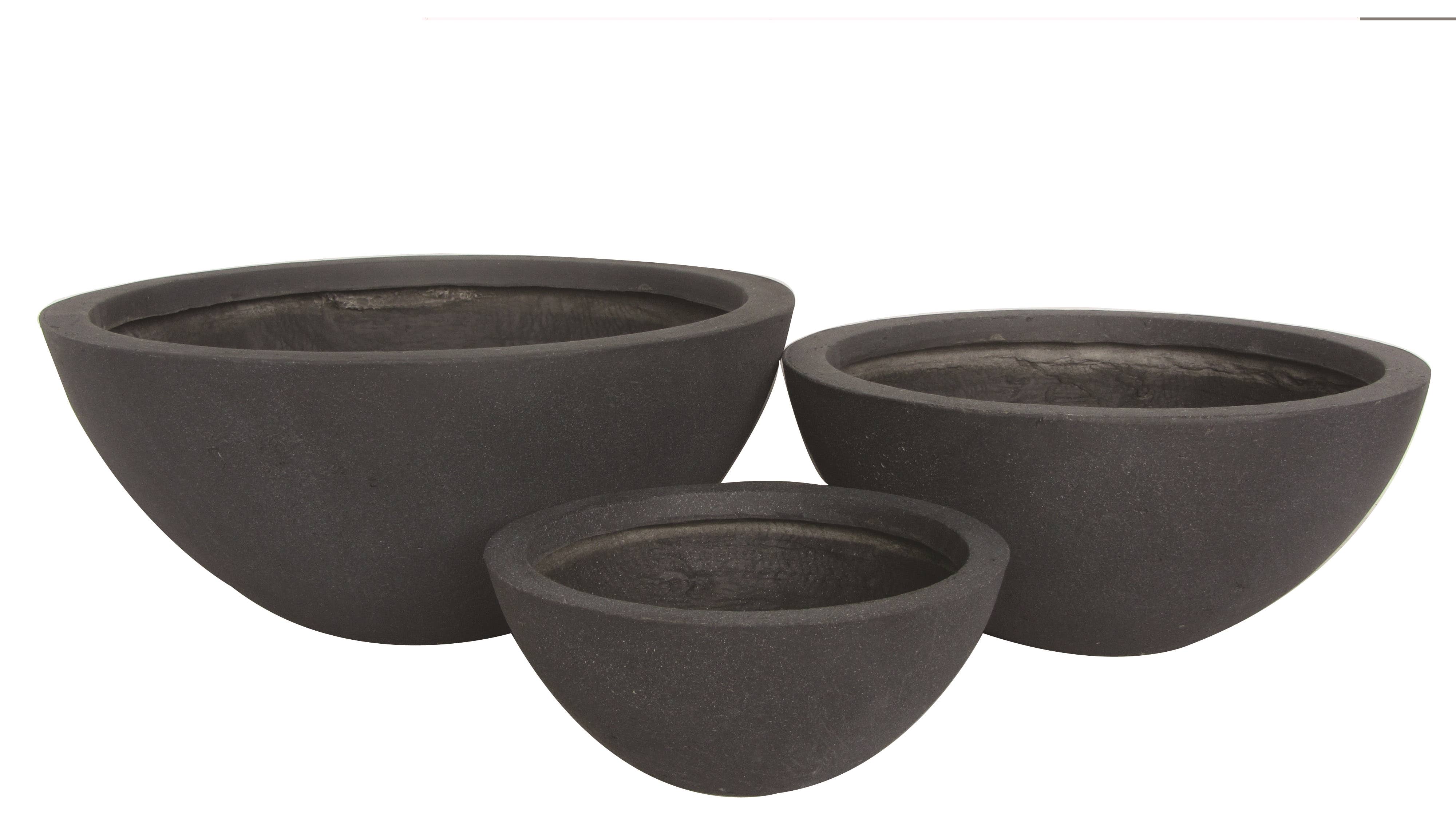 Braun – Vaso de plantas por atacado – Conjunto de Vasos de Plantas - Ardósia