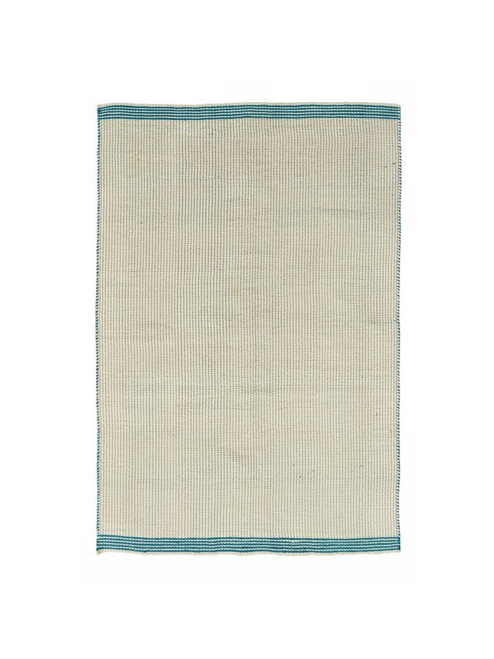 Tappeto reversibile in lana - Ciano per la vendita all'ingrosso da parte di MATIAS MOELLENBACH