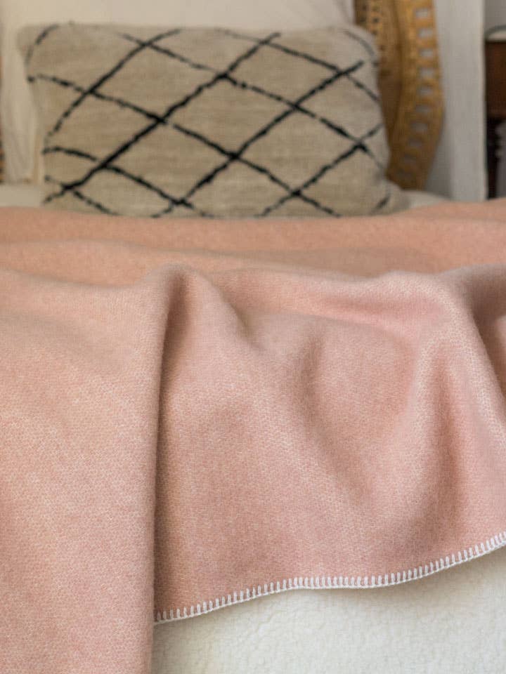 Wool bed Blanket CUBAN SAND - double for wholesale by MoST