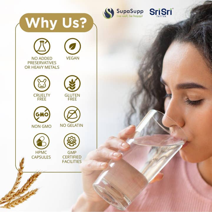 Sri Sri Tattva - Wholesale Oral supplement/vitamin - Vitamin E- Wheat Germ Oil Capsules6